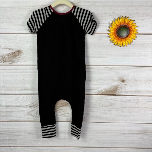 rags stay golden short sleeve toddler romper‎ 2T - Picture 2 of 3